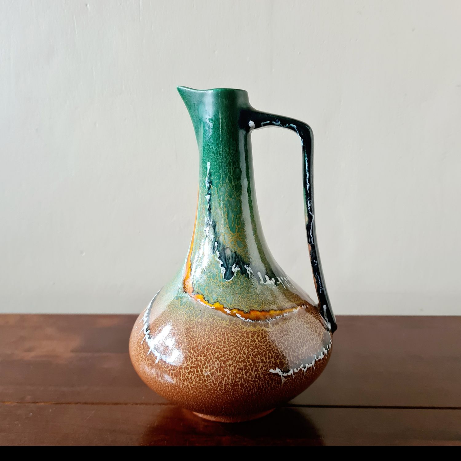 Vintage MCM Italian Deco style vase