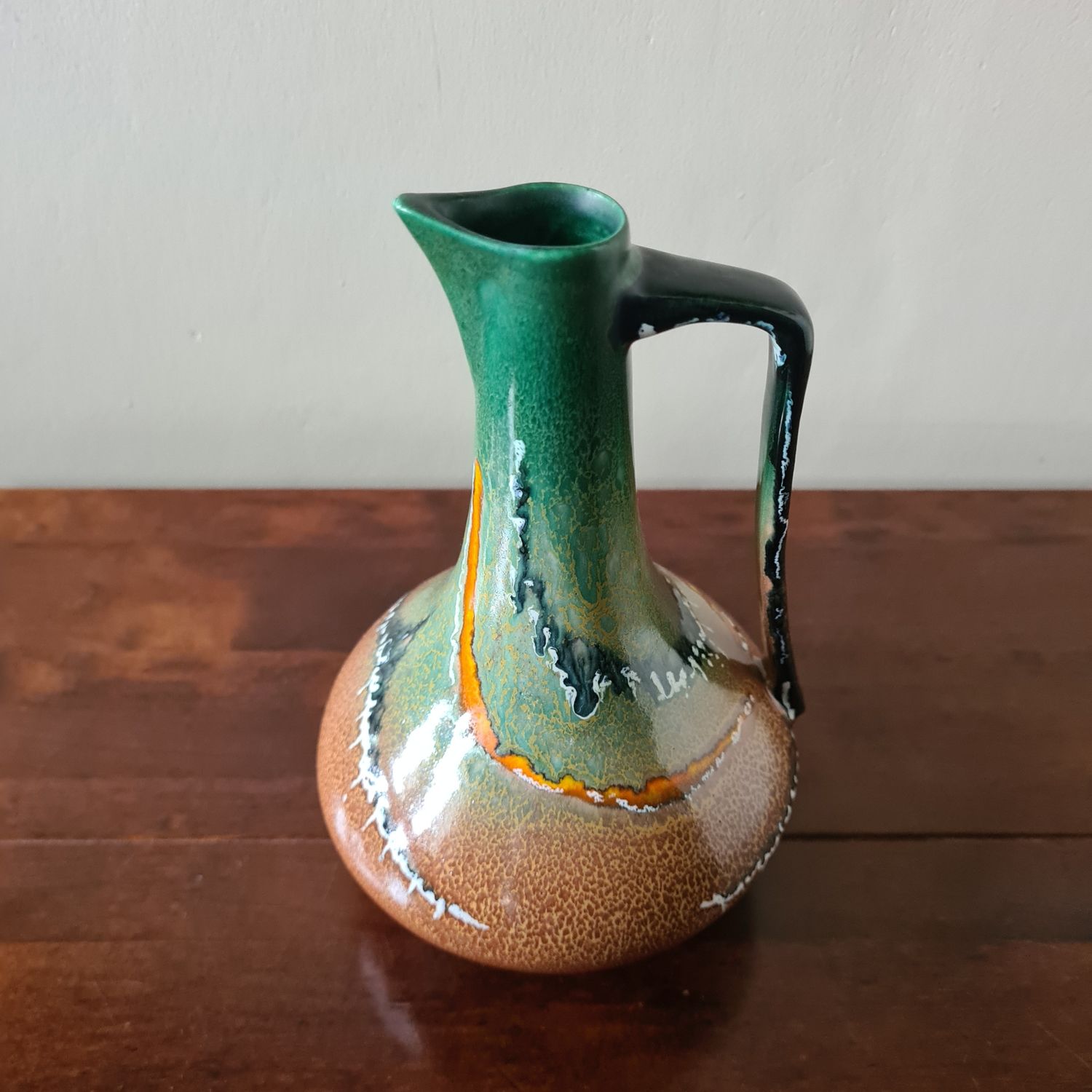 Vintage MCM Italian Deco style vase
