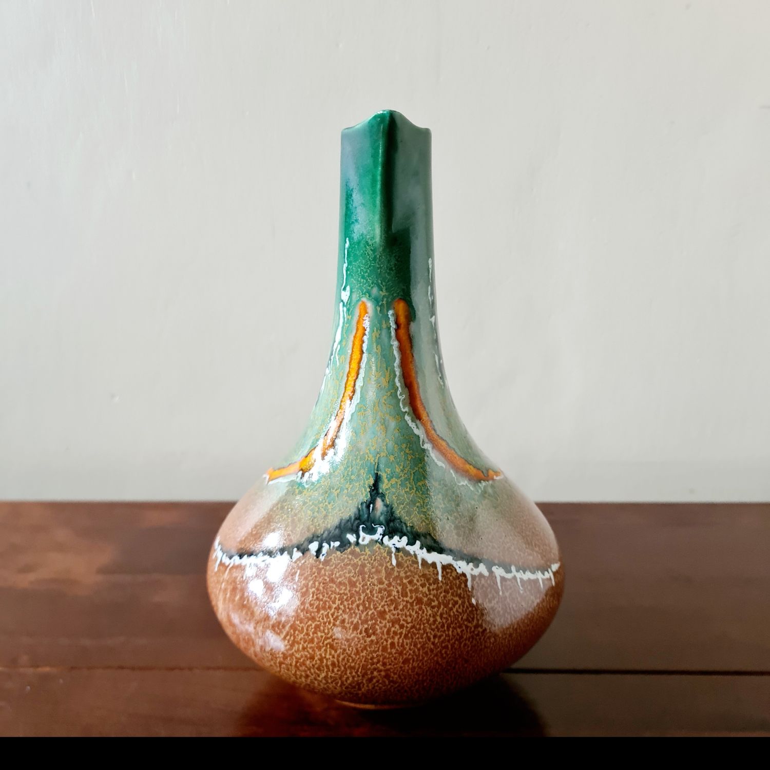 Vintage MCM Italian Deco style vase