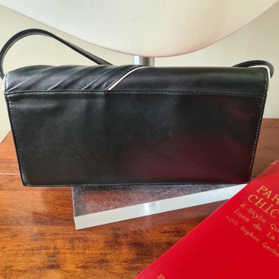 Vintage LOTUS designer shoulder/clutch leather bag