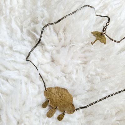 Artisan Cloud necklace
