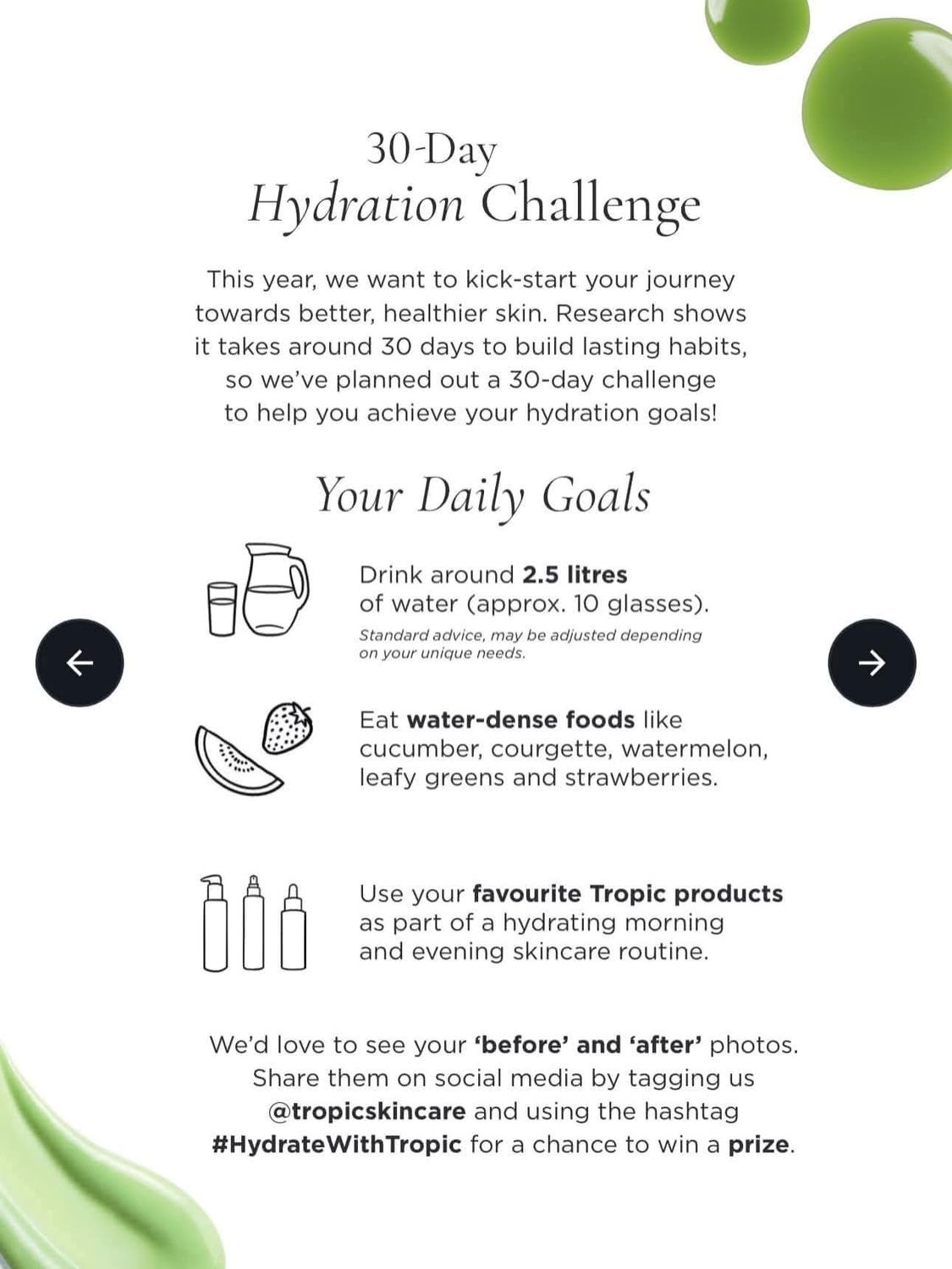 30 Day Hydration Challenge - digital 