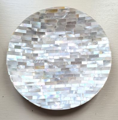 Vintage Mother of Pearl Inlay Trinket Dish