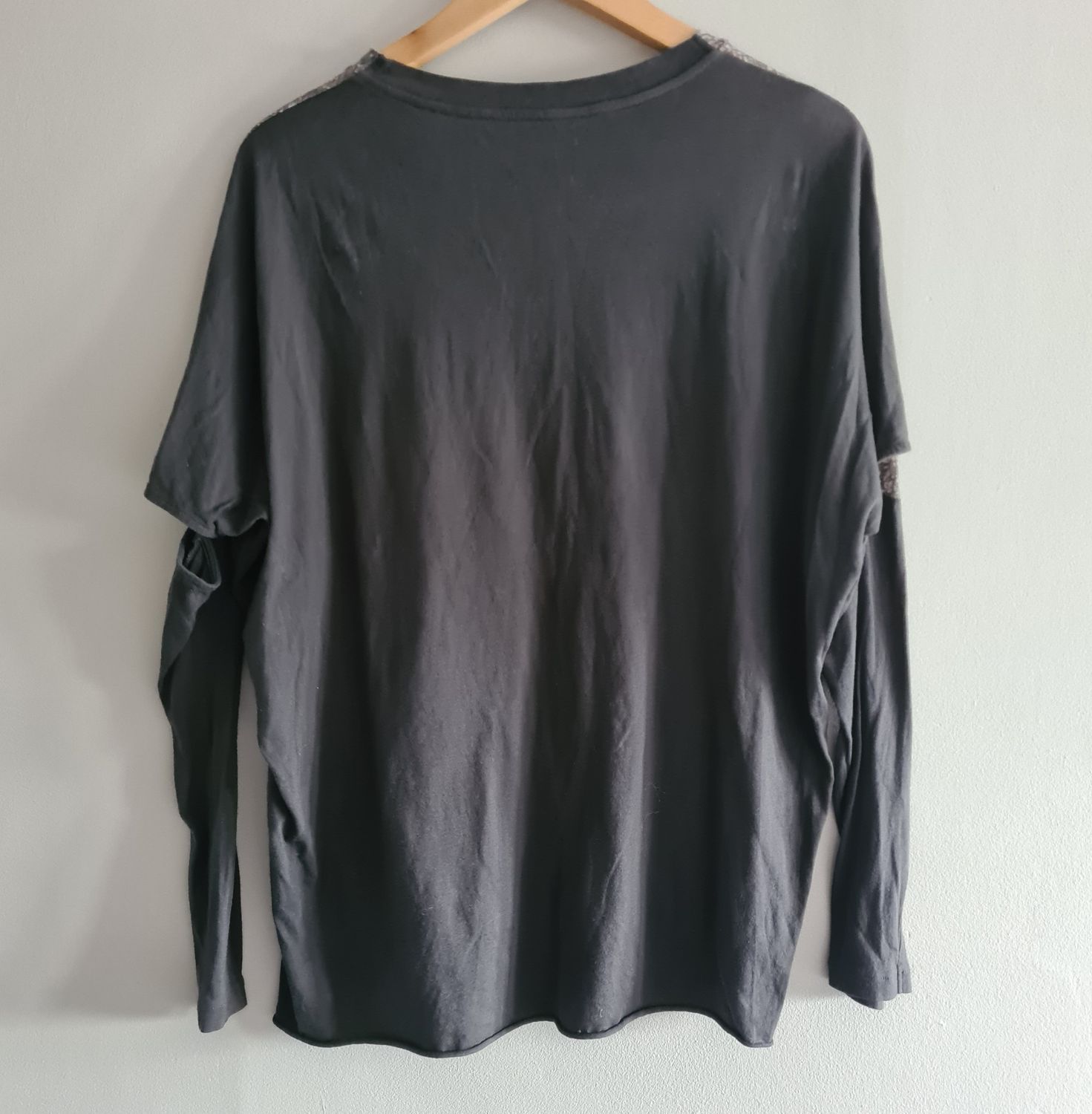 AllSaints KAA Wave long sleeve Tee