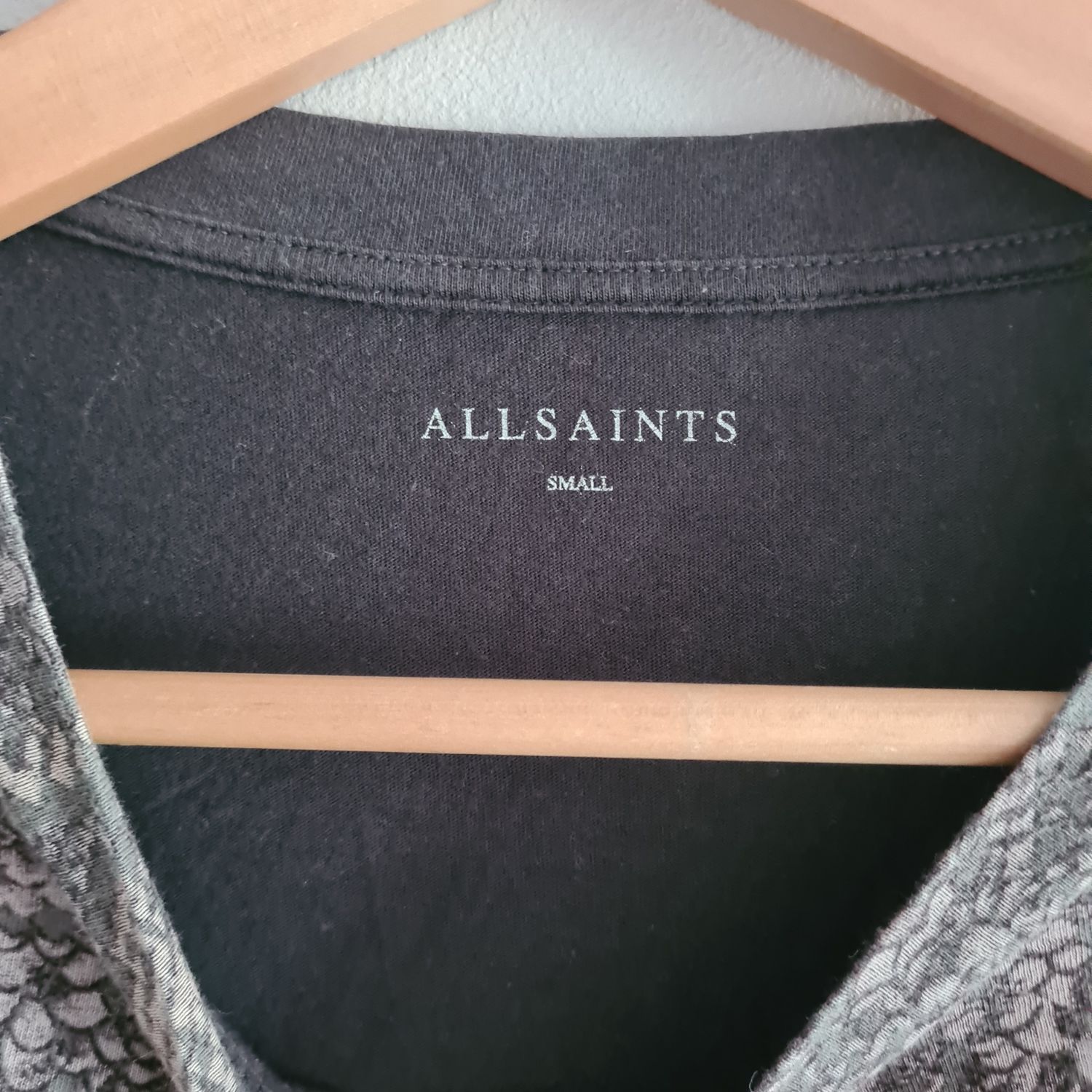 AllSaints KAA Wave long sleeve Tee