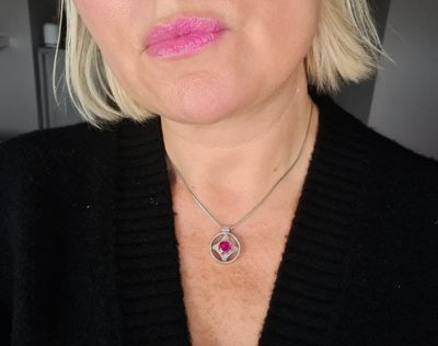 1965 Finnish Kultasepät Salovaara silver necklace