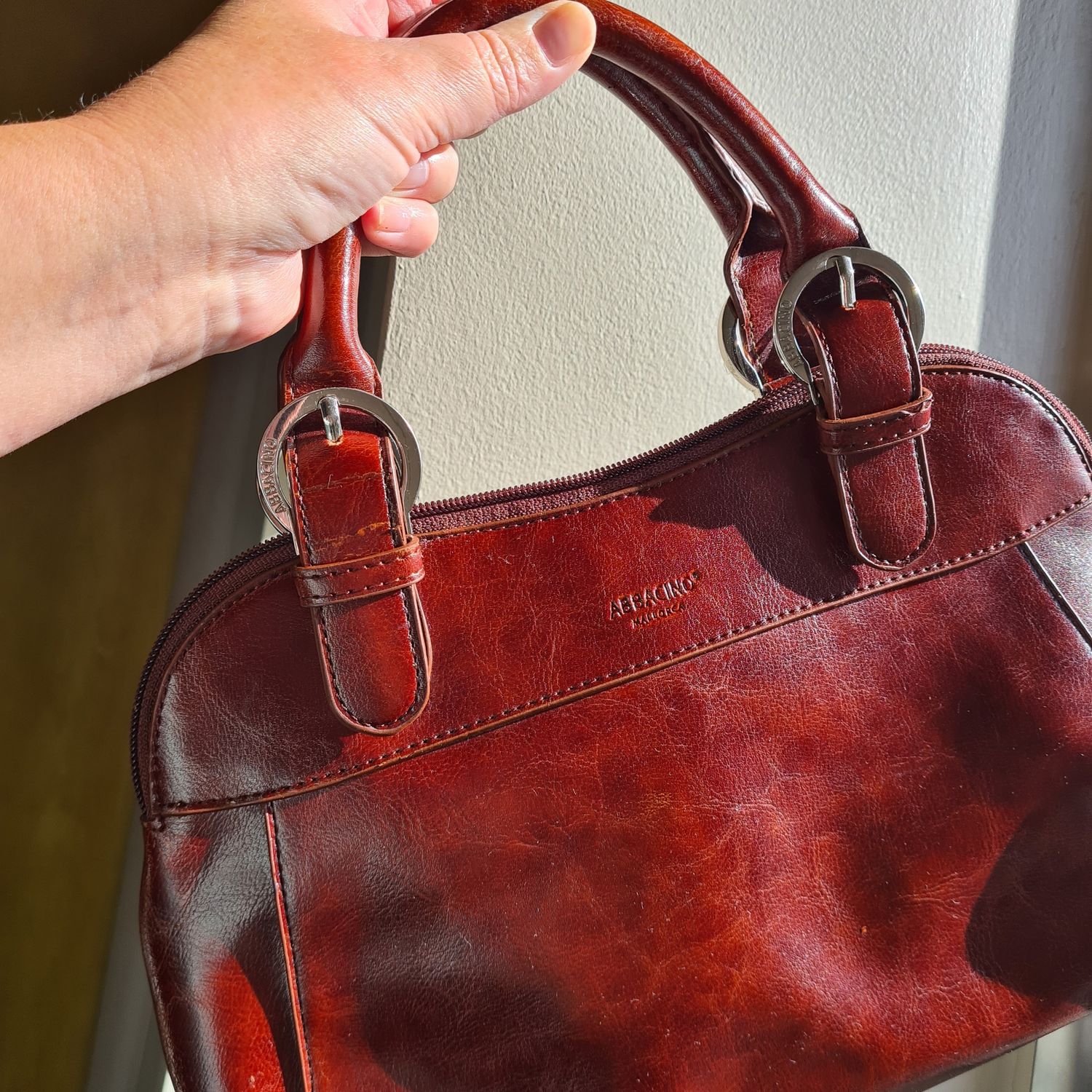Spanish Designer Abbacino tote/shoulder leather bag - RRP £100+