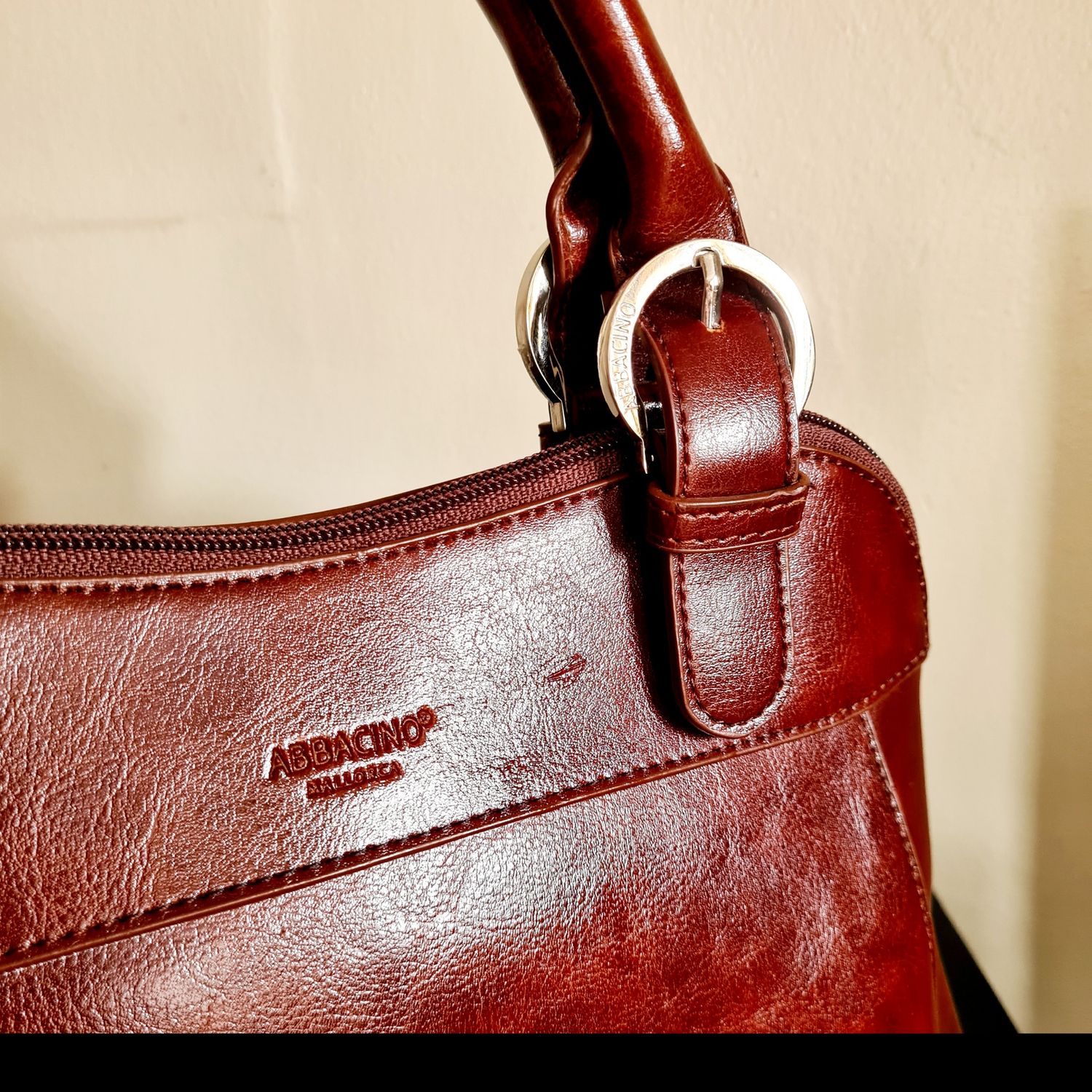 Spanish Designer Abbacino tote/shoulder leather bag - RRP £100+