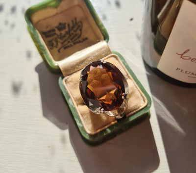 1960's/70's Sterling Silver Cocktail Ring