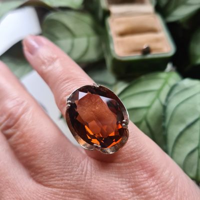 1960's/70's Sterling Silver Cocktail Ring