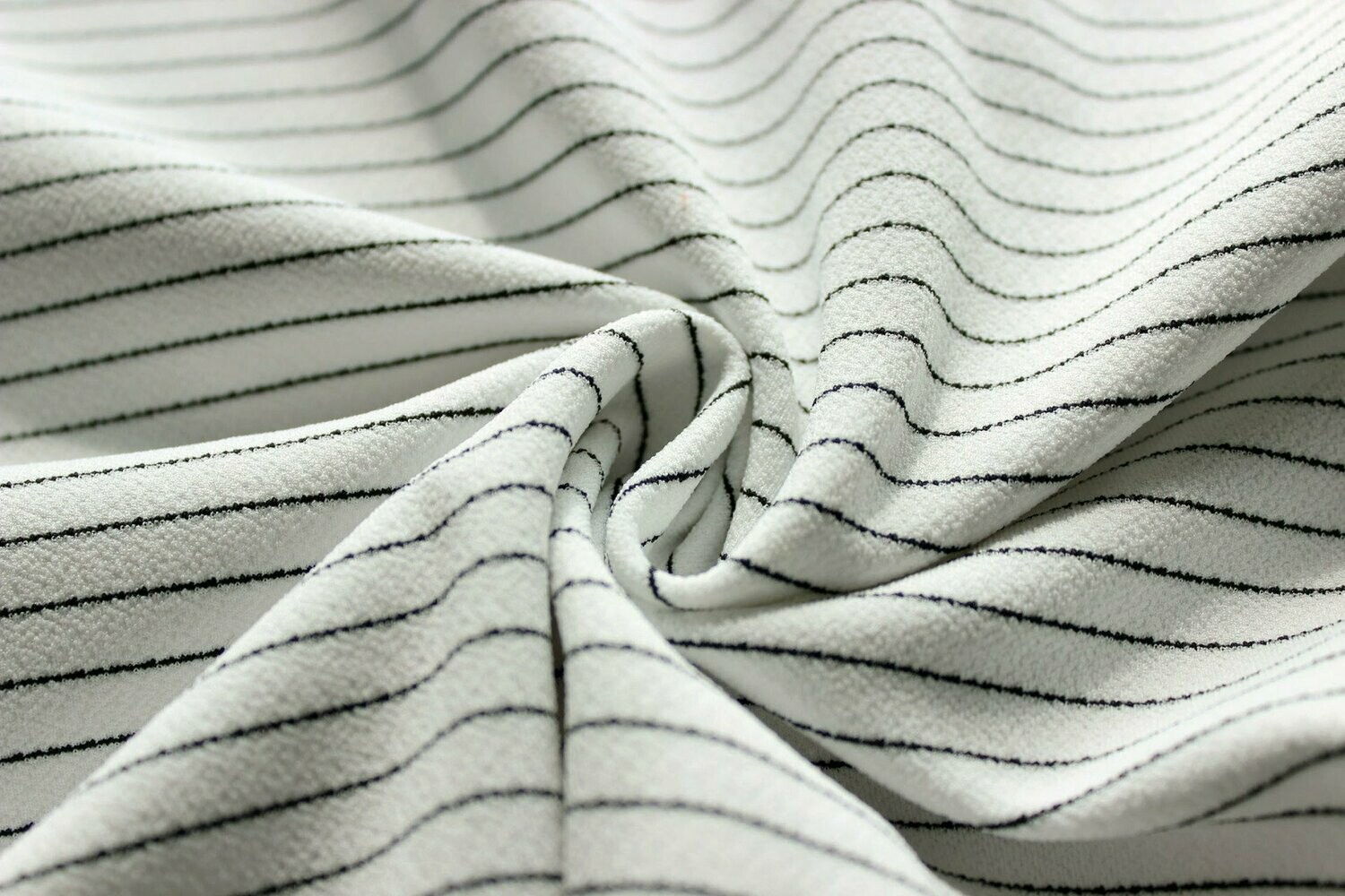 Dress Crepe Stripe