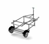 250-300 Double stacker trailer adjustable height braked