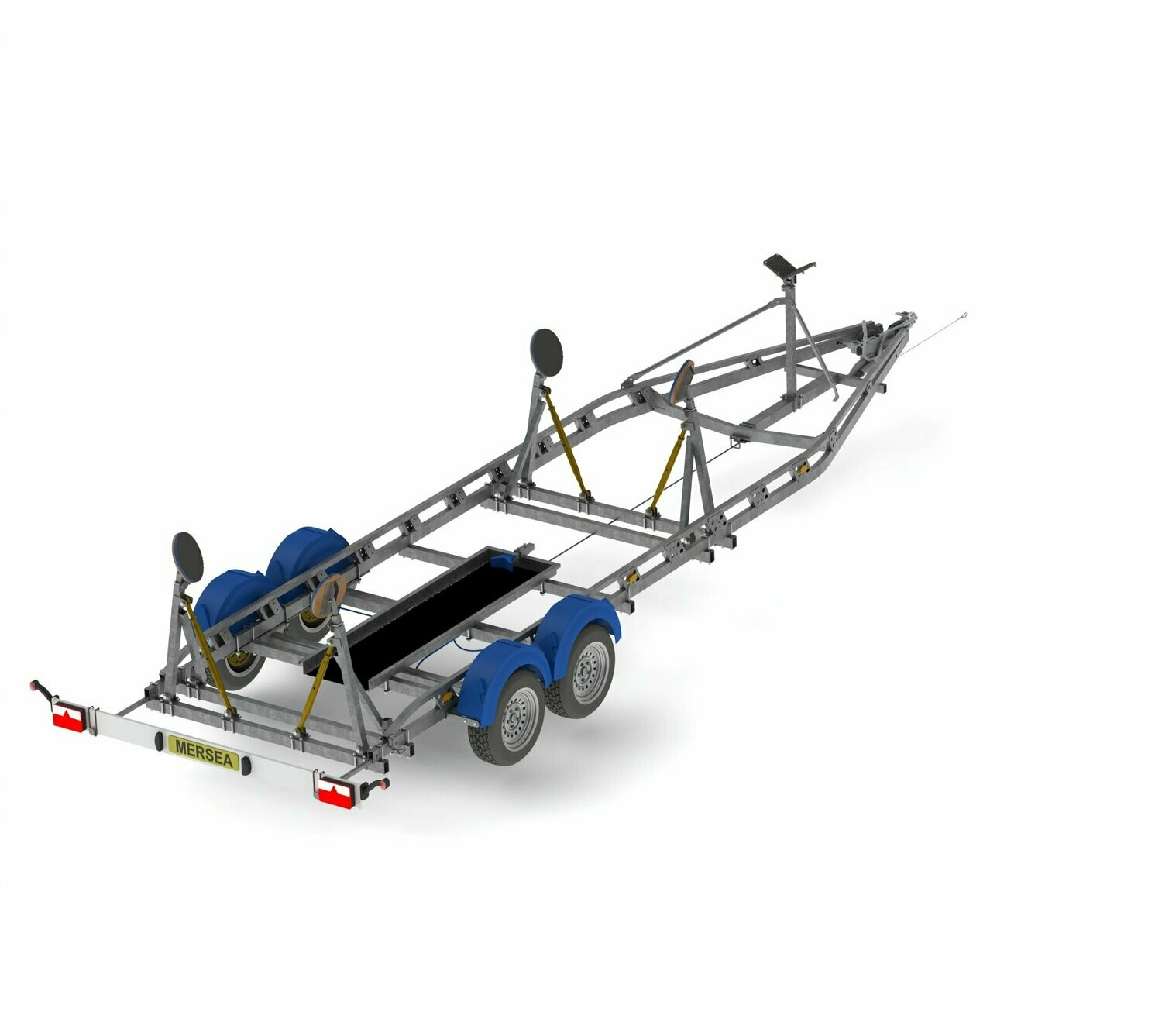 Fin Keel Trailer 3500 GVW max boat length 9.5m