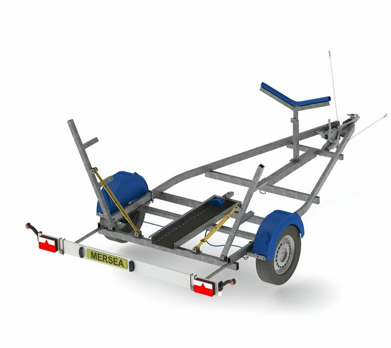 Squib Trailer Braked standard keel tray