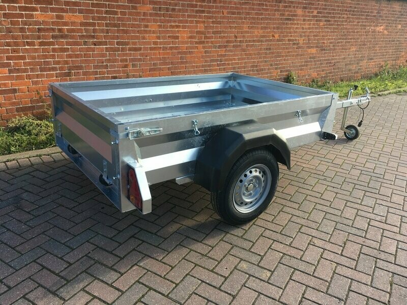 Mersea Box Trailer 6' x 4' 750 kg GVW (extended draw bar)