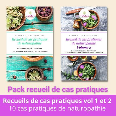 PACK Recueil de cas pratiques Volume 1 et 2