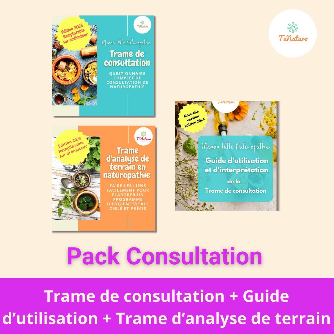 Pack Consultation de naturopathie V3