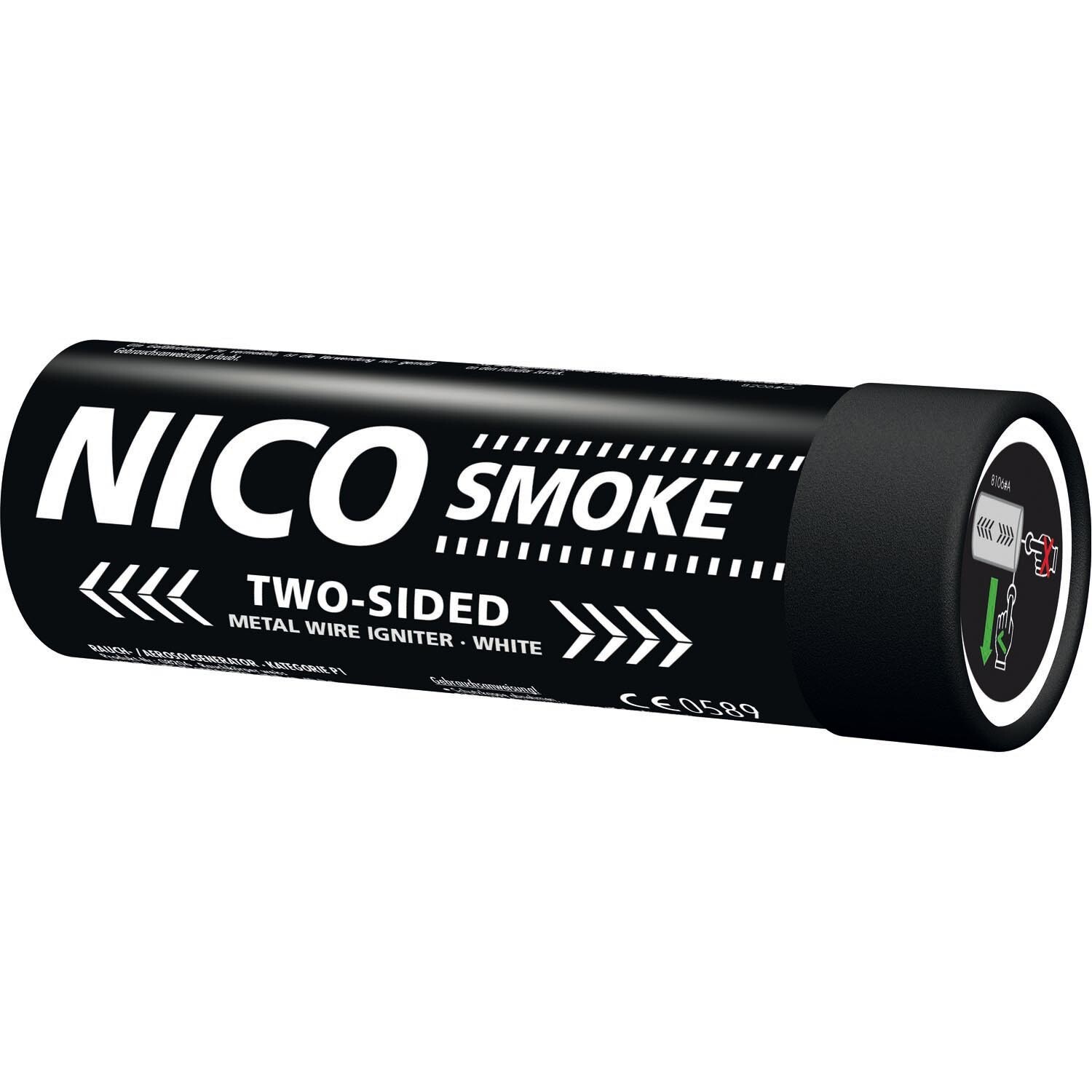 Nico Smoke - two sided weiß