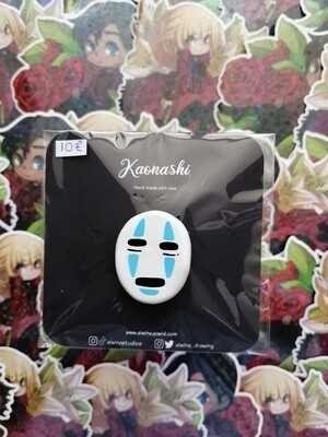 Pin's masque "Kaonashi" (2e exemplaire)