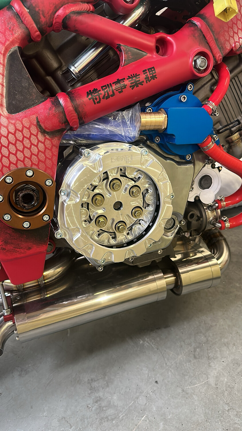 Suzuki TL1000R/S Billet Clear Clutch Cover