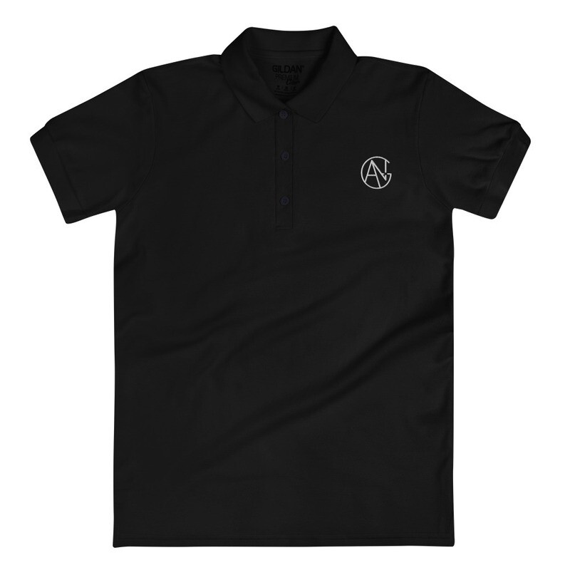ANG Productions Logo - Embroidered Women&#39;s Polo Shirt