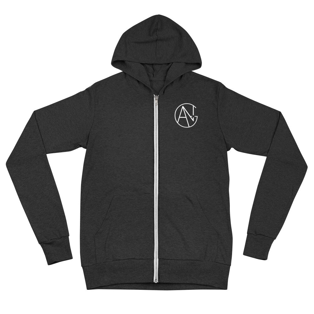 ANG Productions Crew - Unisex zip hoodie (Women's / Men's)