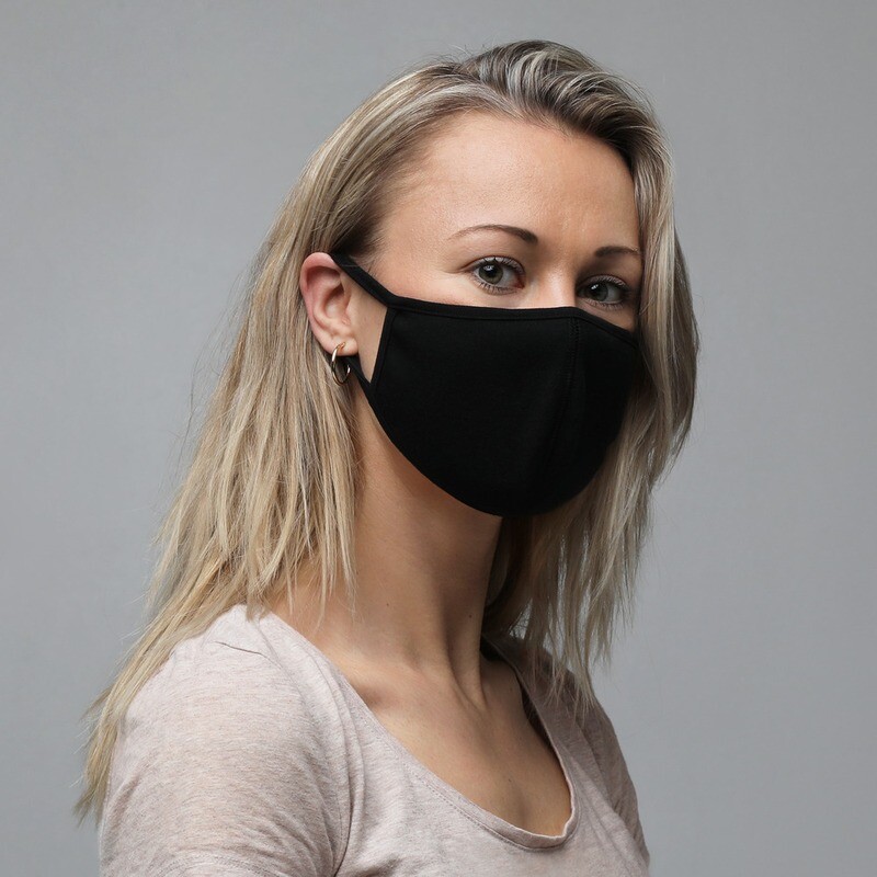 Black Face Mask (3-Pack)