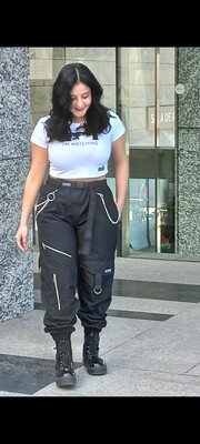 HONEY BLACK PANTS