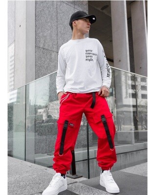 RED CHERRY PANTS CARGO