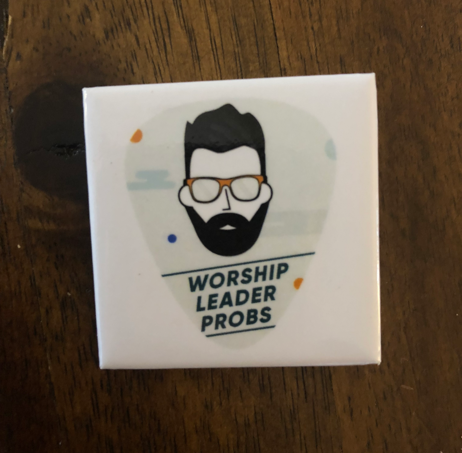Small Worship leader Probs Button