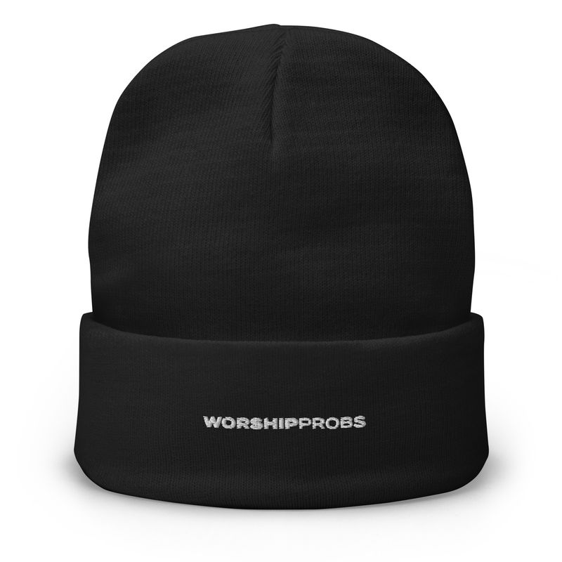 Embroidered Beanie