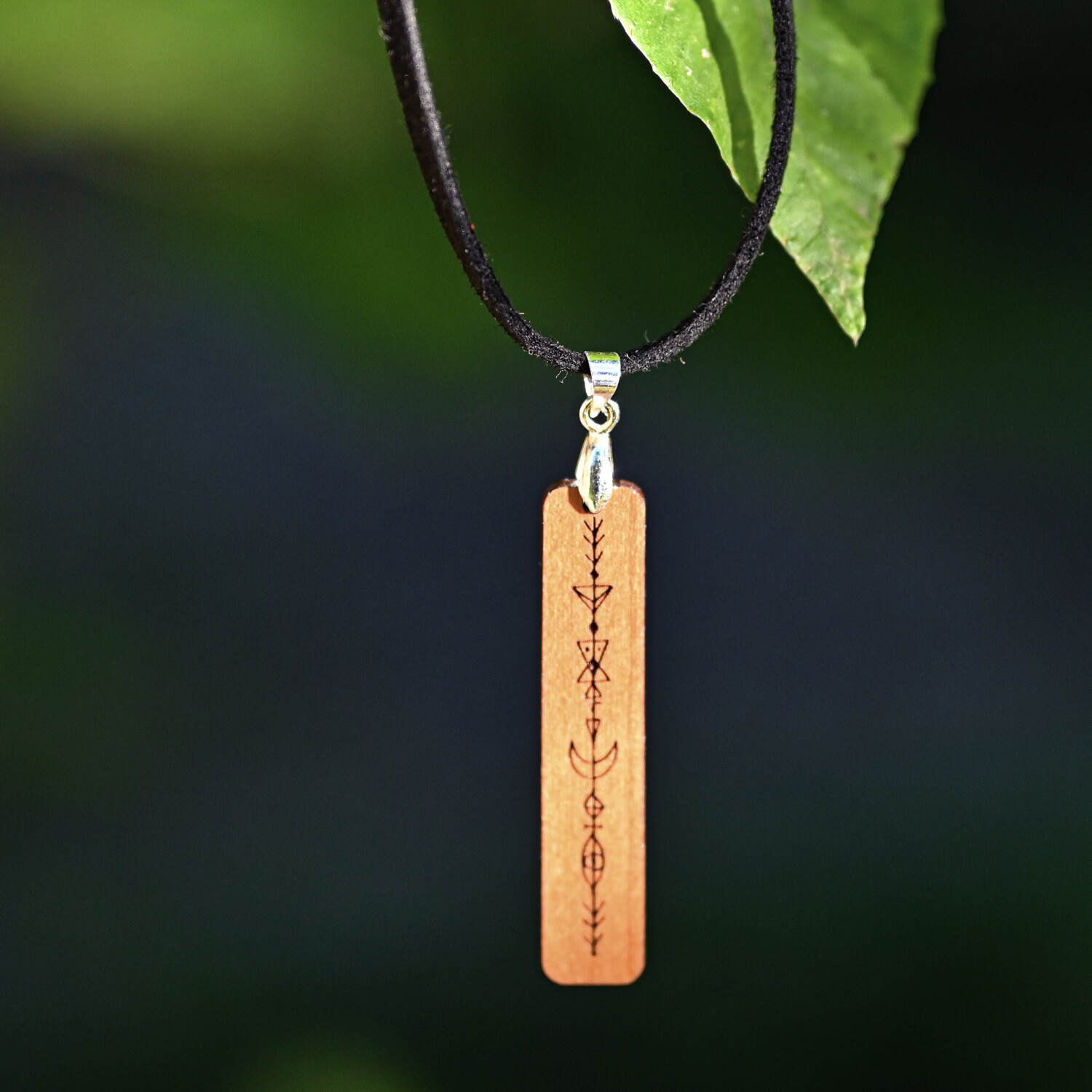 Arrow Moon Pendant