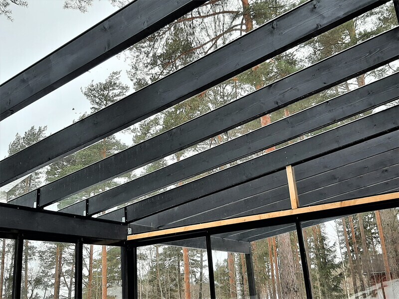 8 mm karkaistu kirkas turvalasi