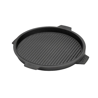 BIG GREEN EGG Grillplatte aus Gusseisen rund