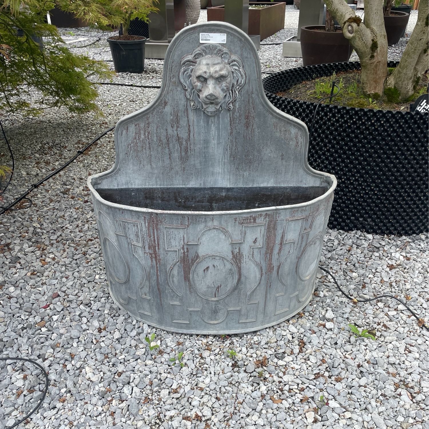 Zistenbrunnen Blei mit Löwenkopf