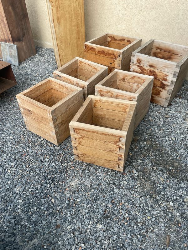 Holztöpfe klein