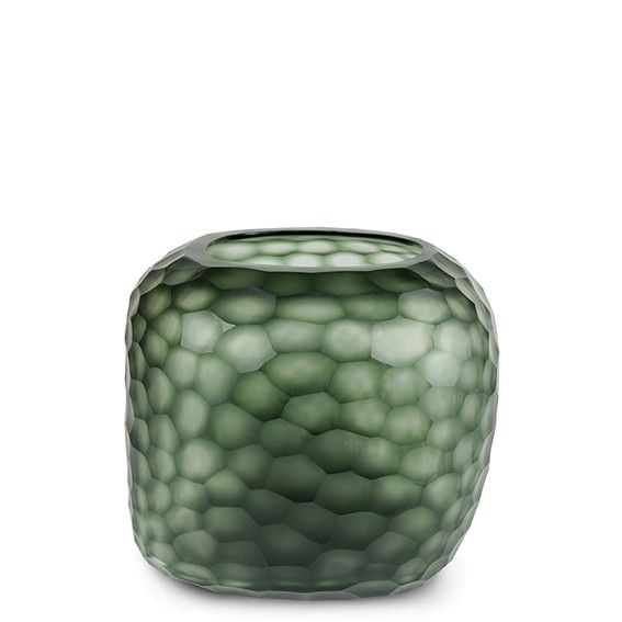 Guaxs SOMBA L light steelgrey/black steelgrey Vase