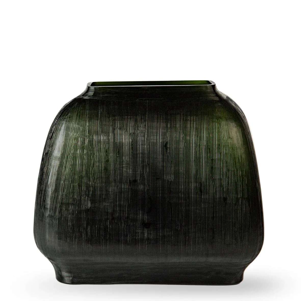 Guaxs MYTHOS L black steelgrey Vase