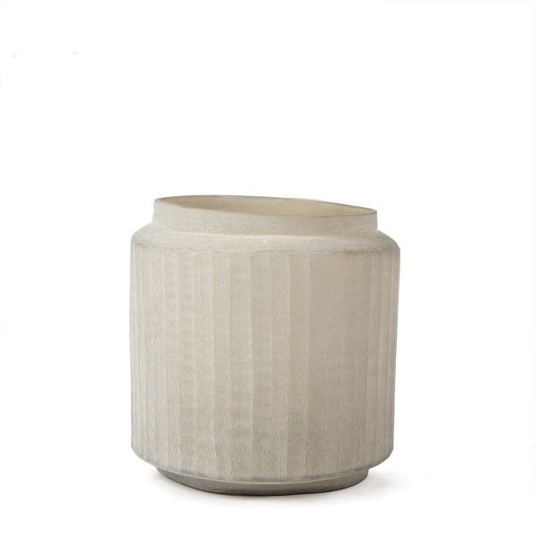 Guaxs TONDA L smokegrey Vase