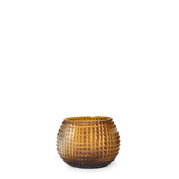 Guaxs SOMBA clear/dark brown Teelicht