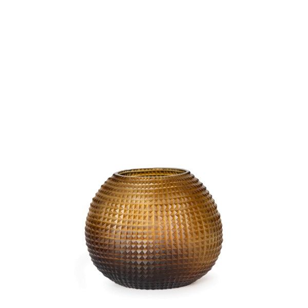 Guaxs SOMBA S clear/dark brown Vase