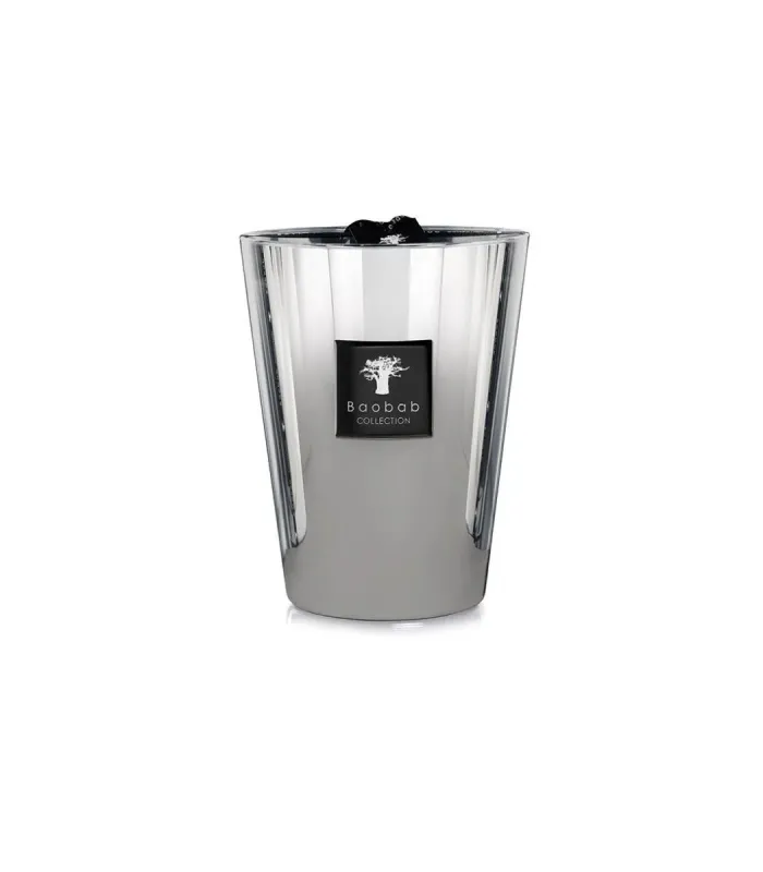 BAOBAB Les Exclusives Platinium, Duftkerze, Max 24
