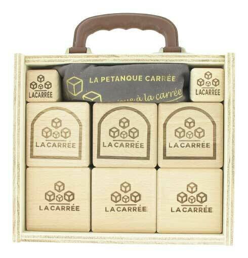 boules carrées par 6 (3 logo dôme +3 Logo lacarrée ) made in France