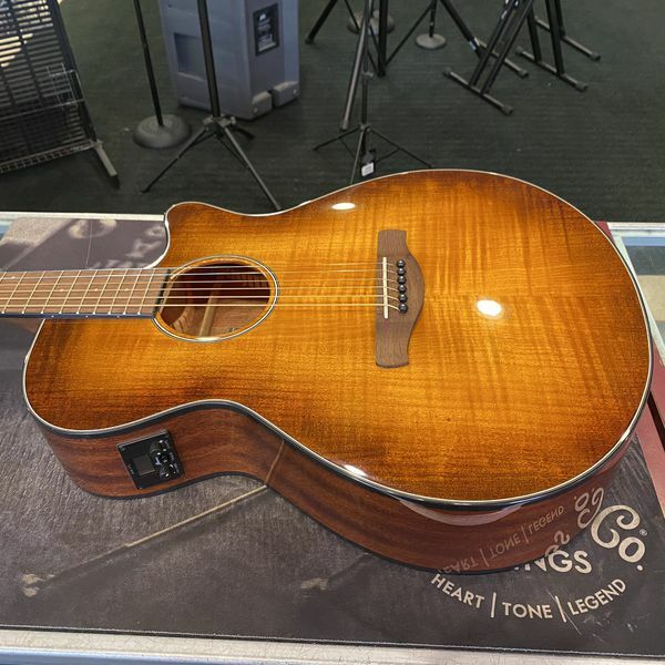 Ibanez AEG70-VVH Vintage Violin High Gloss Grand Concert Acoustic Electric  Guitar