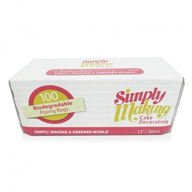 Simply Making 12&quot; Biodegradable Piping Bags - Roll of 100