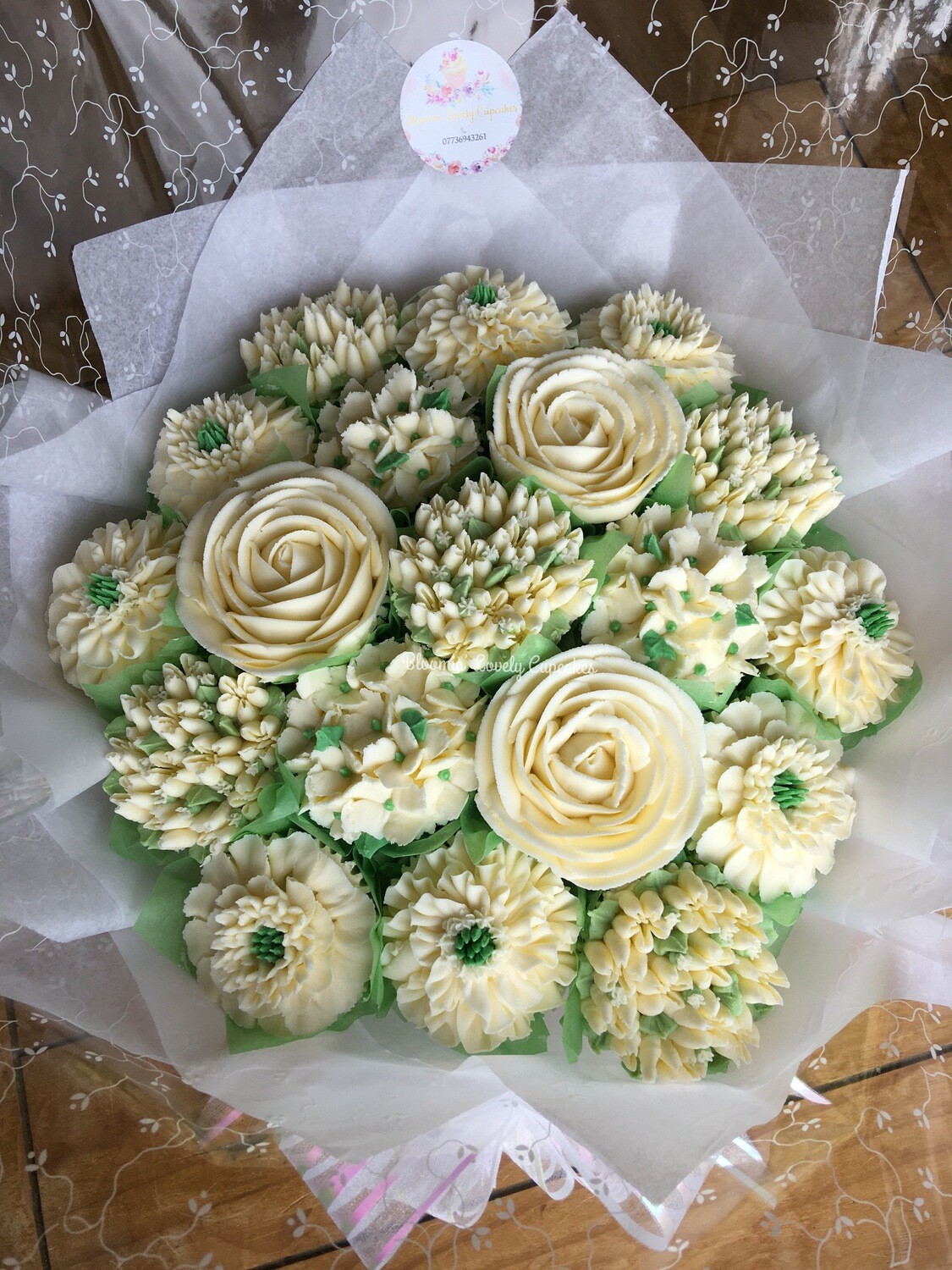 19 Cupcake Bouquet - Collection only