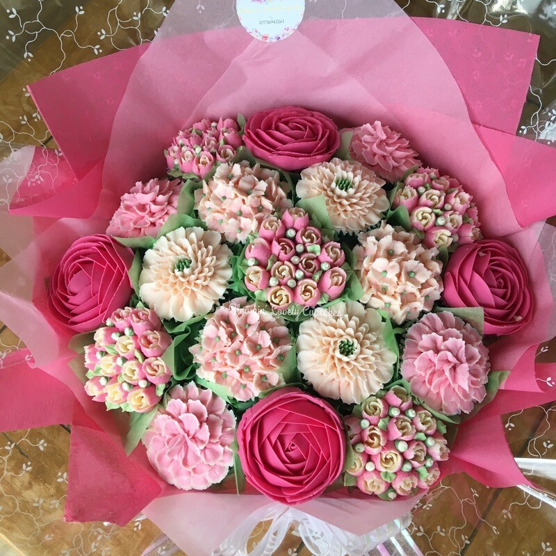 19 Cupcake Bouquet - Collection only