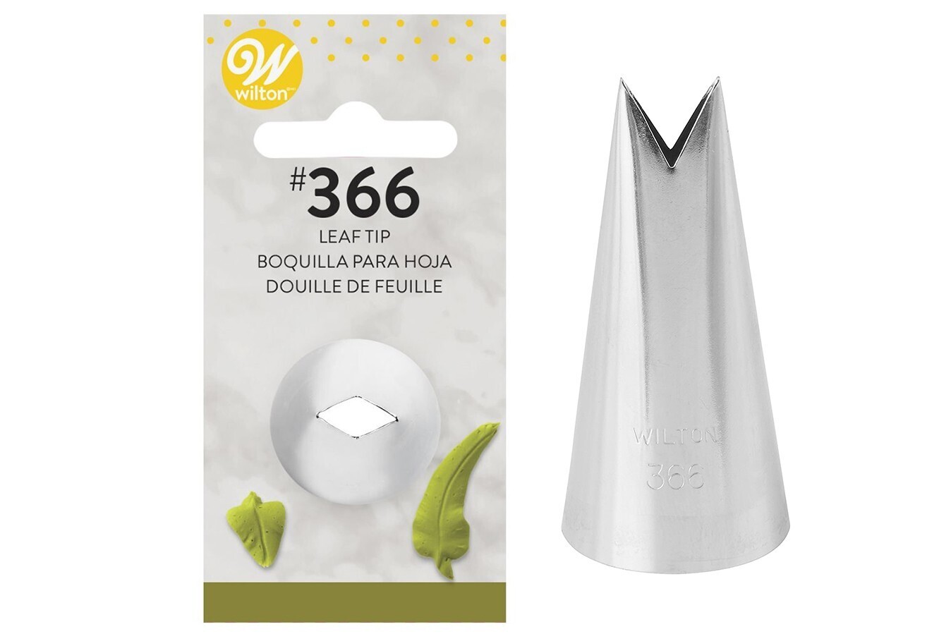 Wilton 366 Large Leaf Piping Tip