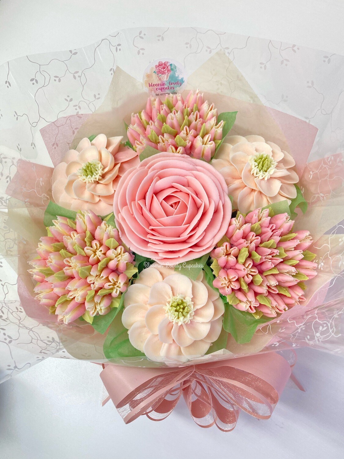 Mother&#39;s Day 7 Cupcake Bouquet - Collection Only