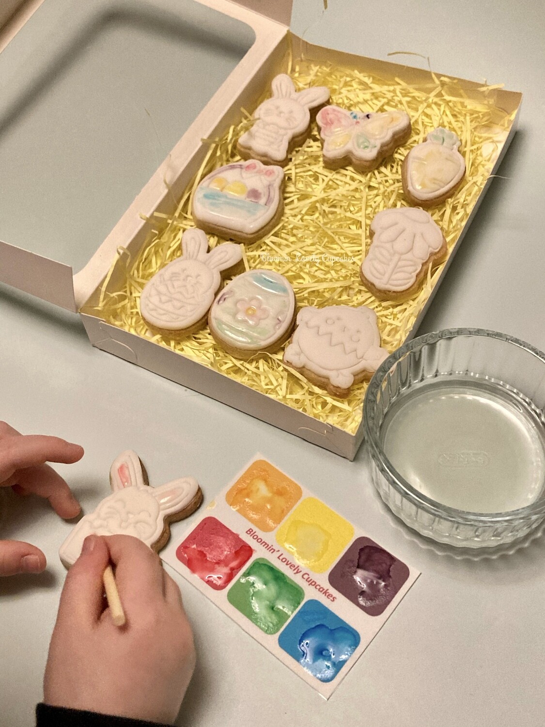 Paint Your Own Easter Cookies  (Suitable For Vegans)